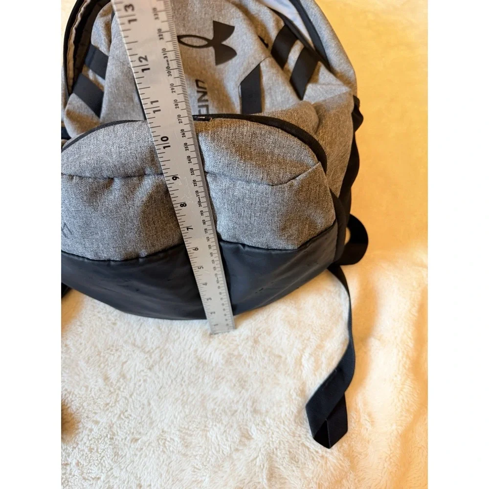Under Armour Hustle 5.0 Backpack 1361176 002 Gray/Black